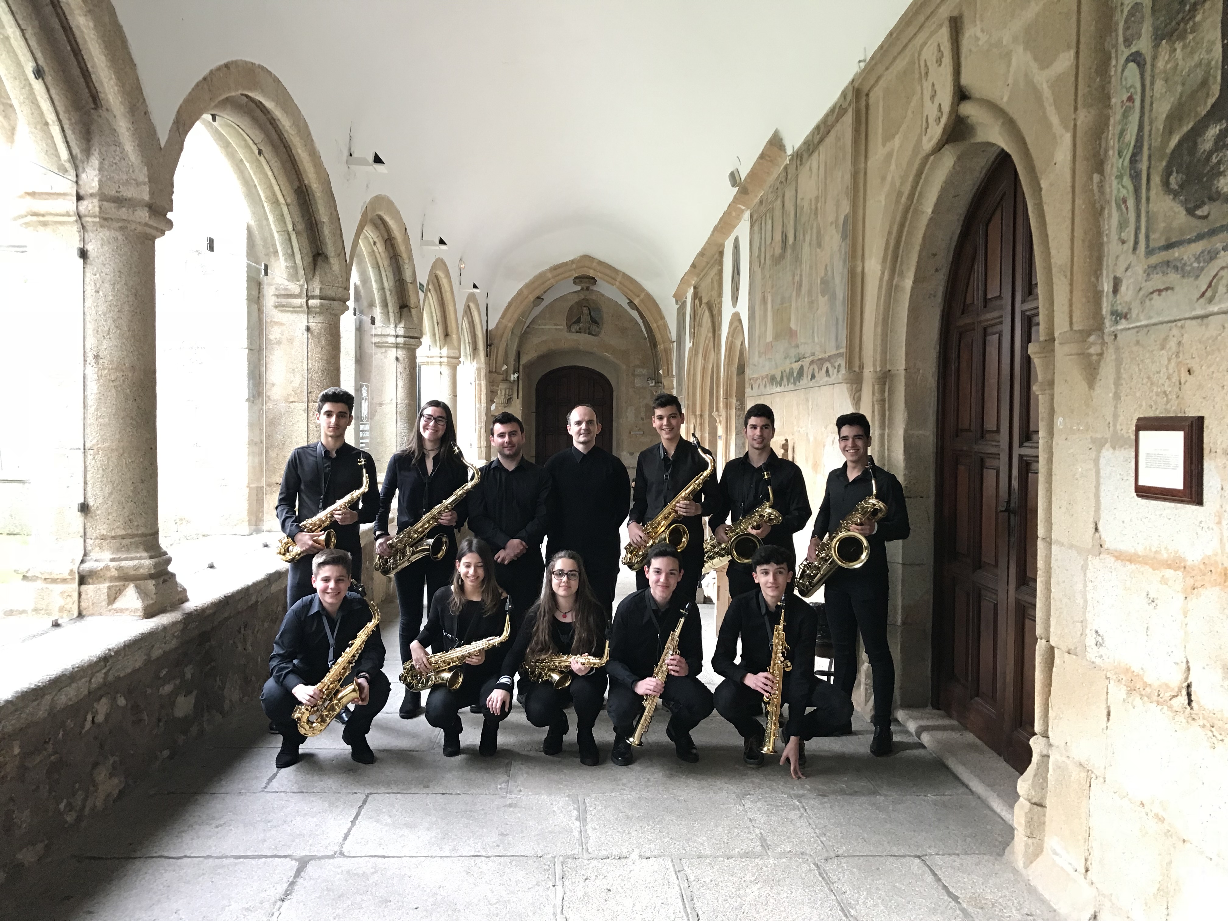 Saxofones del Conservatorio de Cáceres